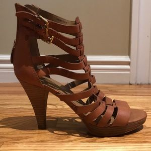 Via Spiga strappy heel sandals!